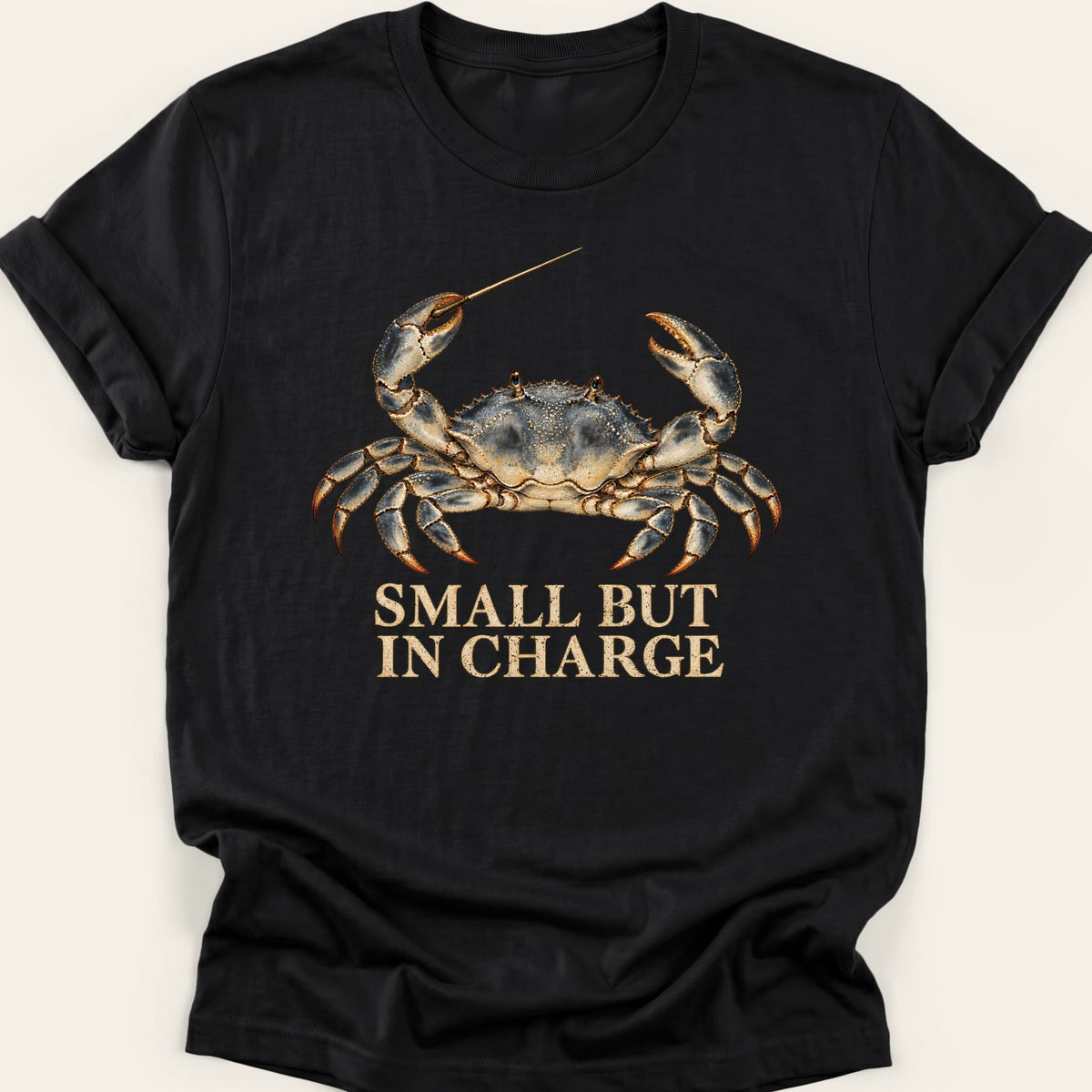 SMALL BUT IN CHARGE — SOFTSTYLE TEE