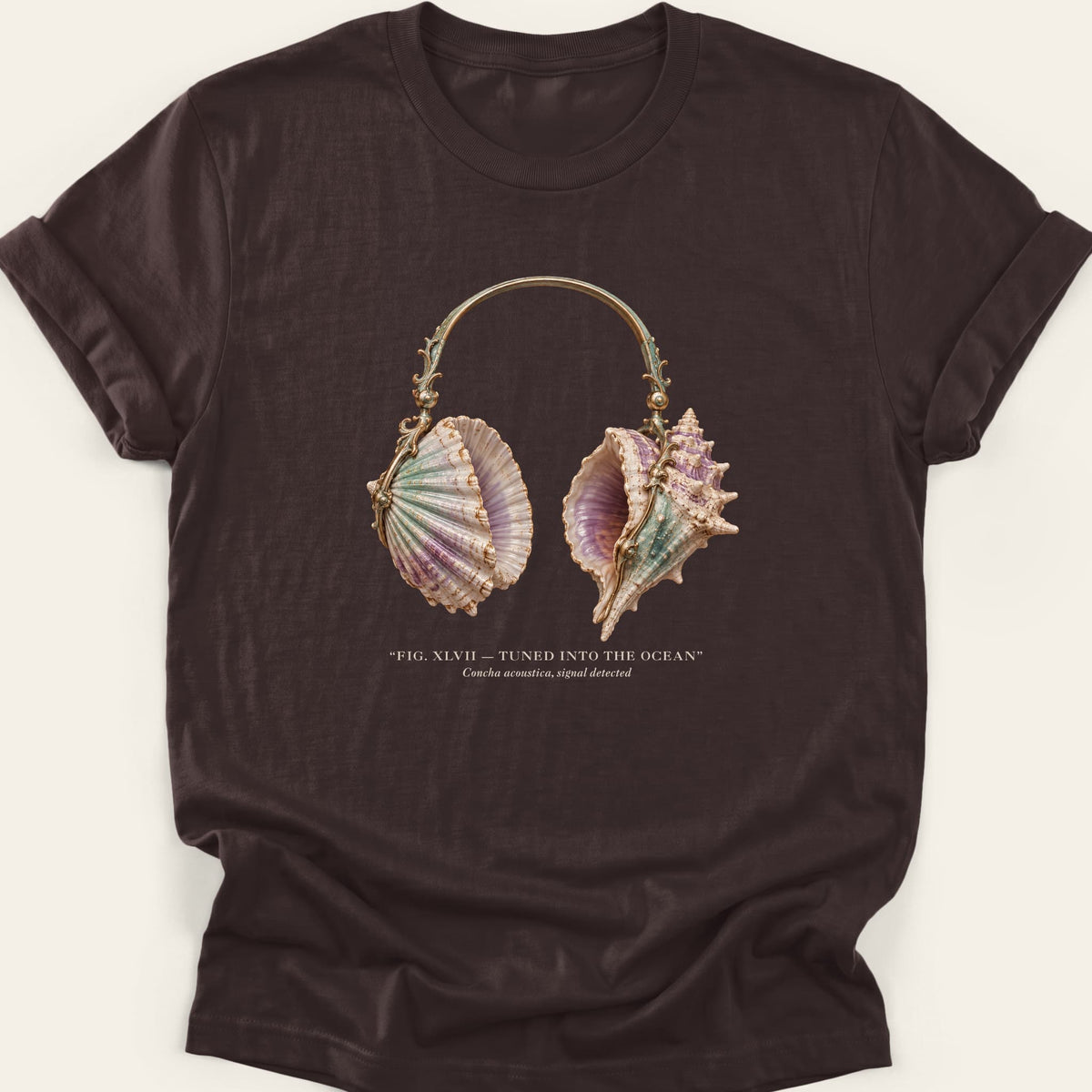 TUNED INTO THE OCEAN — SOFTSTYLE TEE