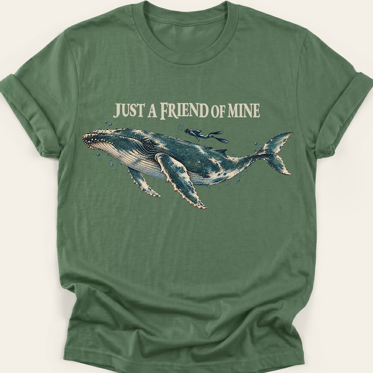 JUST A FRIEND OF MINE — SOFTSTYLE TEE