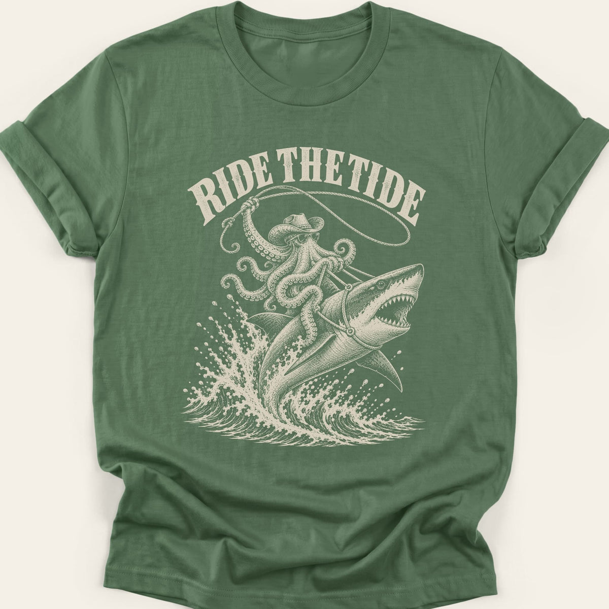 RIDE THE TIDE — SOFTSTYLE TEE