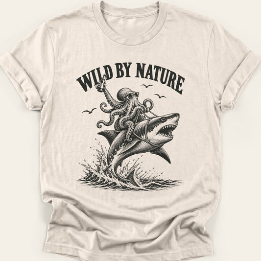 WILD BY NATURE — SOFTSTYLE TEE