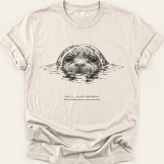 JUST CHECKING — SOFTSTYLE TEE