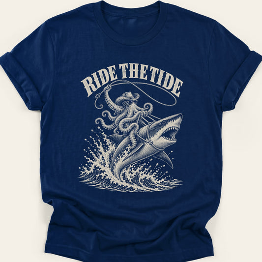RIDE THE TIDE — SOFTSTYLE TEE