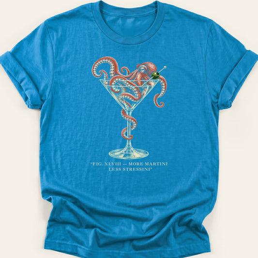 LESS STRESSINI OCTOPUS — SOFTSTYLE TEE