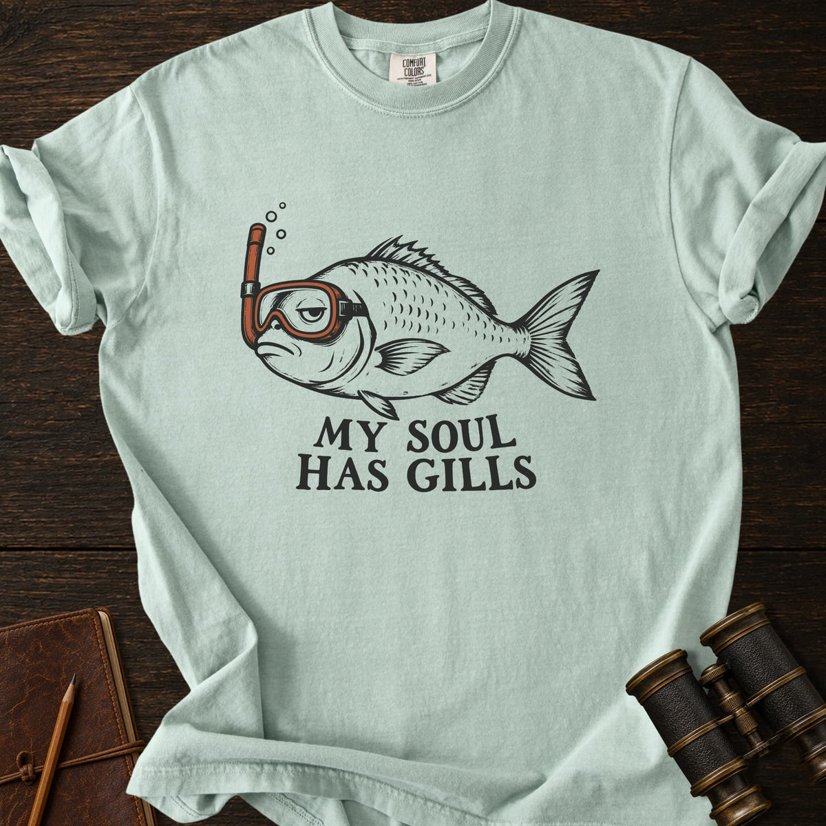 MY SOUL HAS GILLS