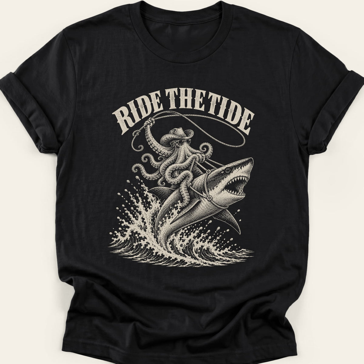 RIDE THE TIDE — SOFTSTYLE TEE