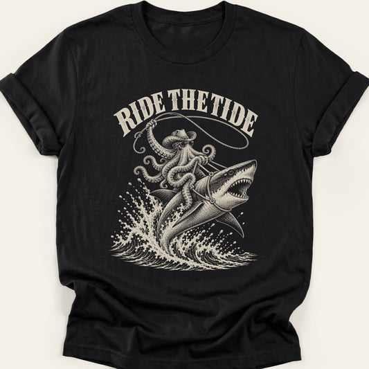 RIDE THE TIDE — SOFTSTYLE TEE