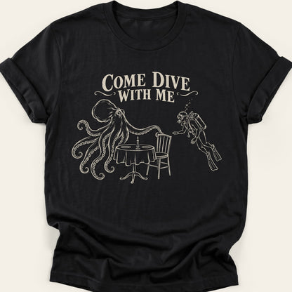 COME DIVE WITH ME — SOFTSTYLE TEE