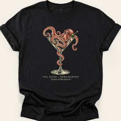 LESS STRESSINI OCTOPUS — SOFTSTYLE TEE