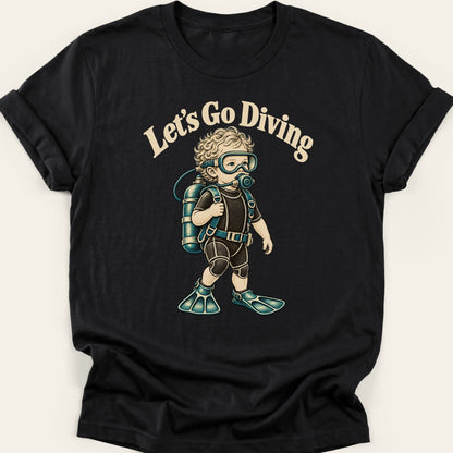 LET’S GO DIVING — SOFTSTYLE TEE
