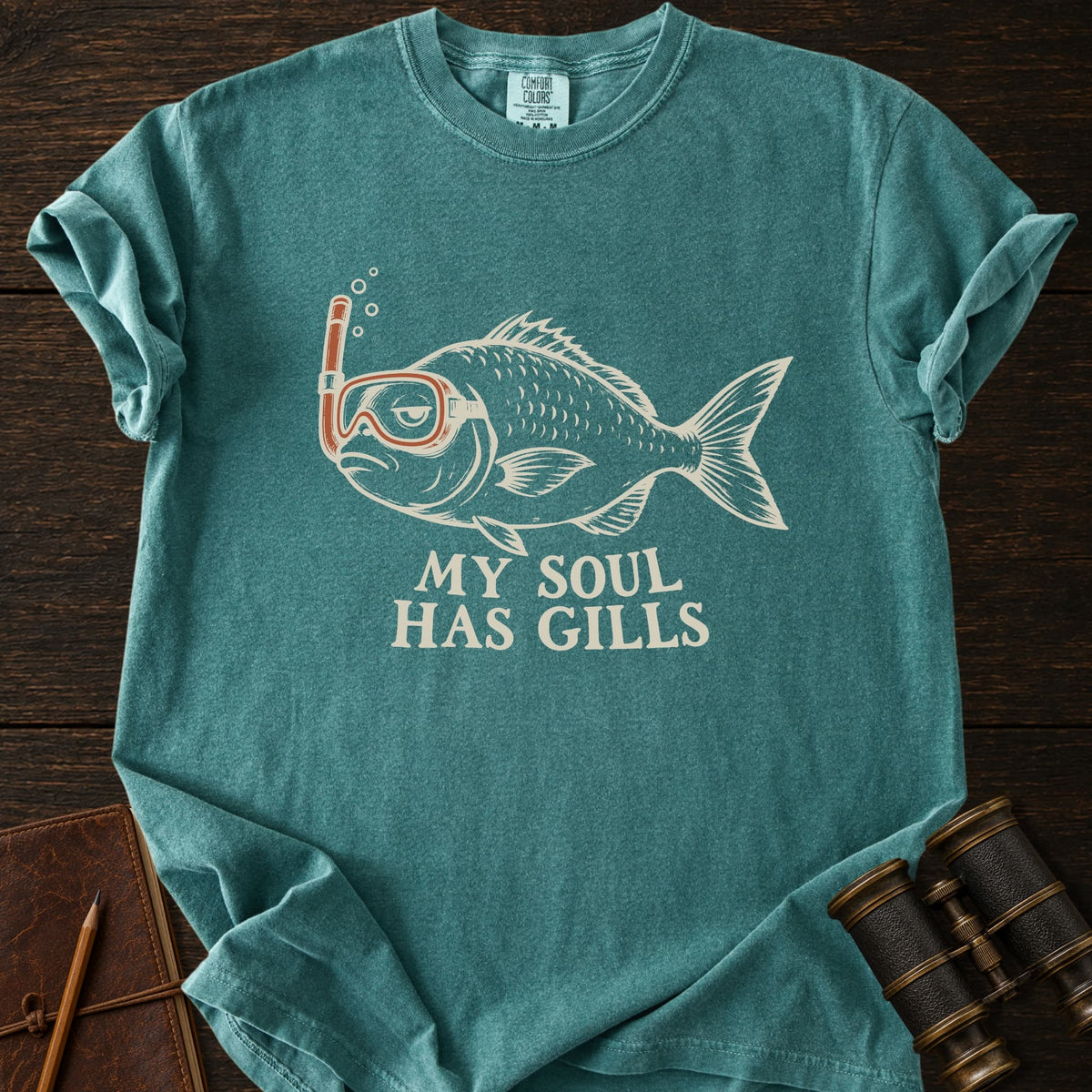 MY SOUL HAS GILLS