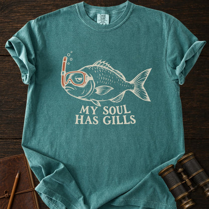 MY SOUL HAS GILLS