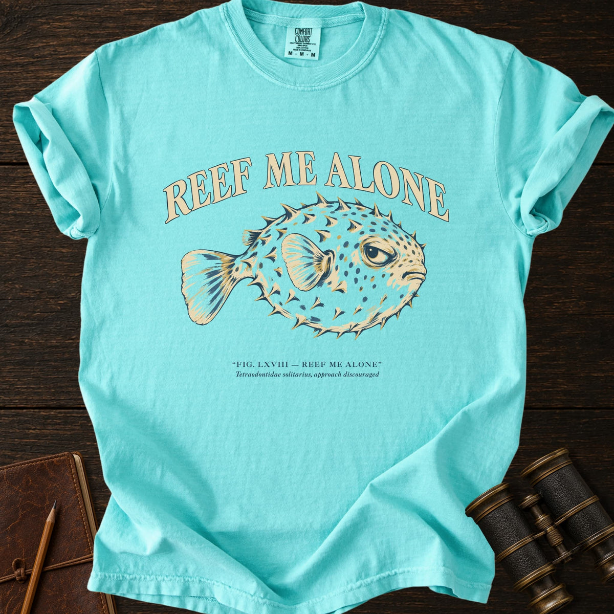 REEF ME ALONE PUFFERFISH