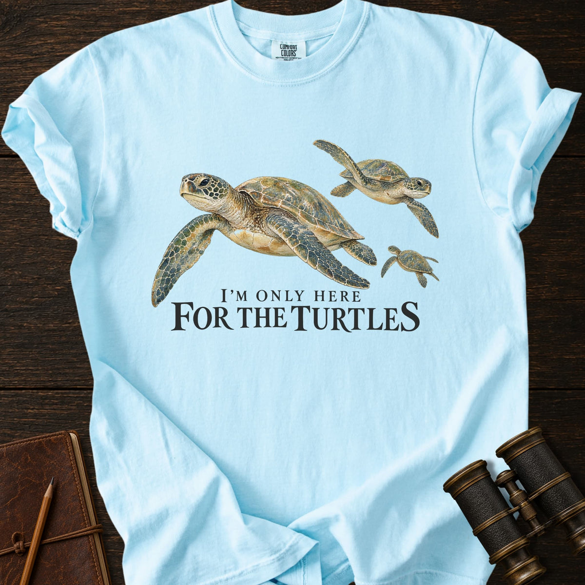 HERE FOR THE TURTLES