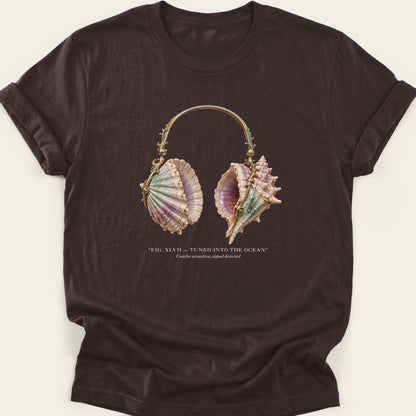 TUNED INTO THE OCEAN — SOFTSTYLE TEE