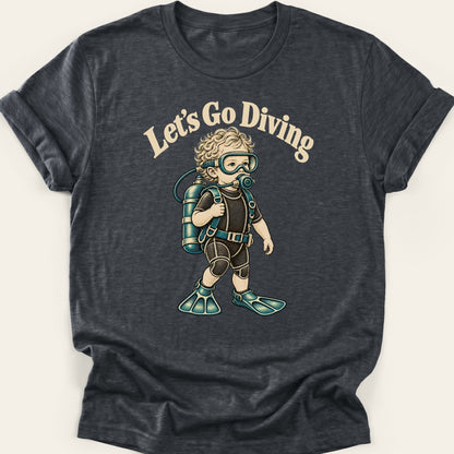 LET’S GO DIVING — SOFTSTYLE TEE