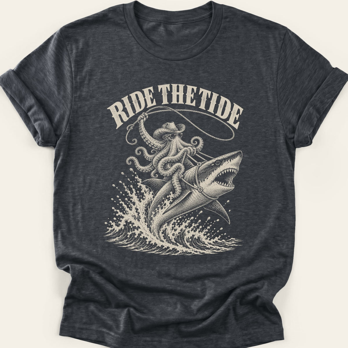 RIDE THE TIDE — SOFTSTYLE TEE