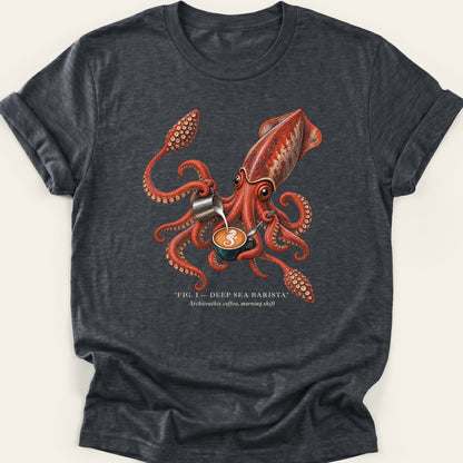 DEEP SEA BARISTA — SOFTSTYLE TEE