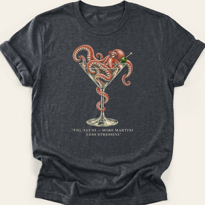 LESS STRESSINI OCTOPUS — SOFTSTYLE TEE