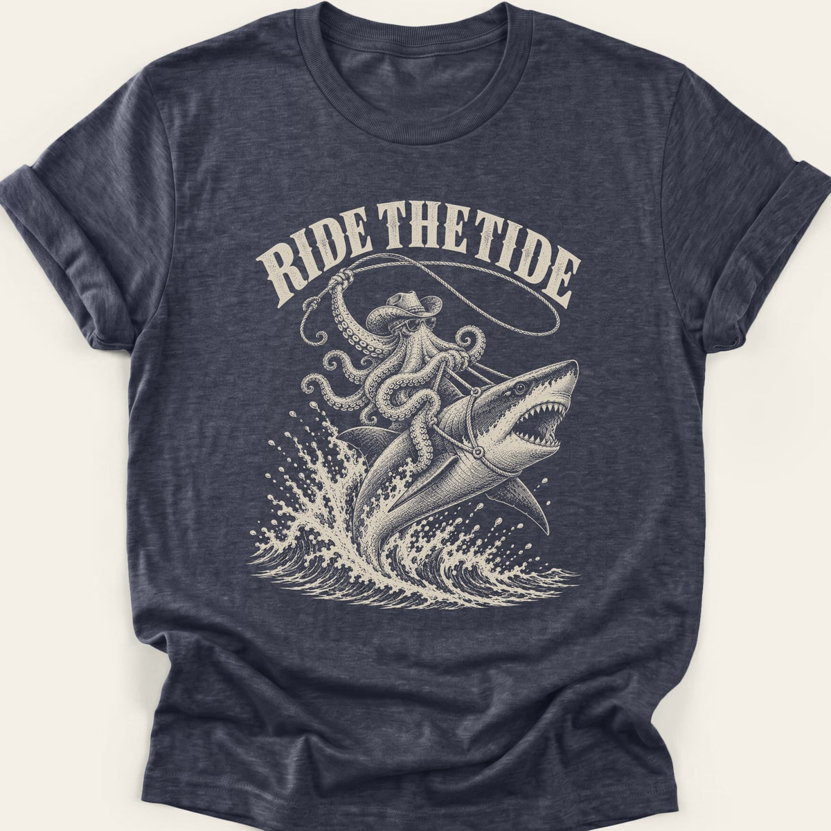 RIDE THE TIDE — SOFTSTYLE TEE