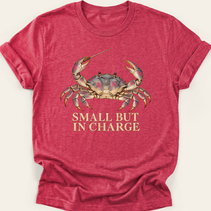 SMALL BUT IN CHARGE — SOFTSTYLE TEE