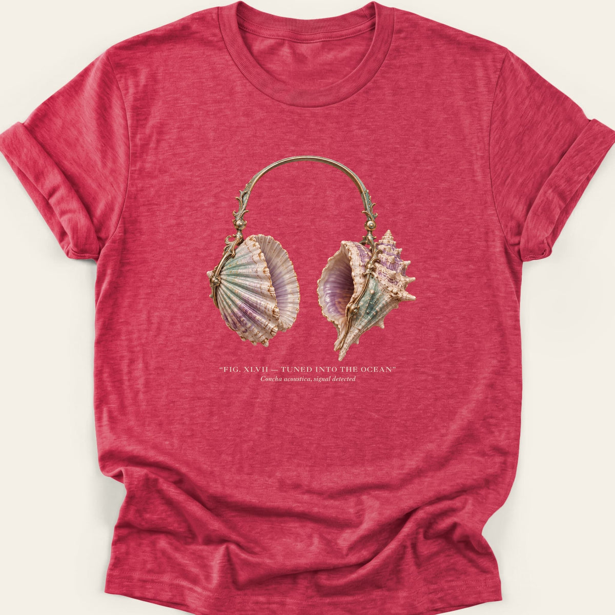 TUNED INTO THE OCEAN — SOFTSTYLE TEE