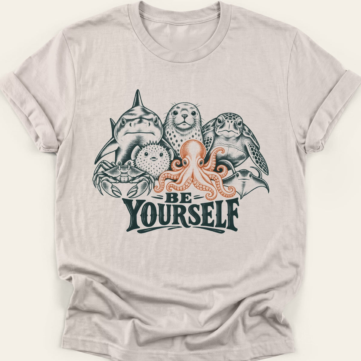 BE YOURSELF — SOFTSTYLE TEE