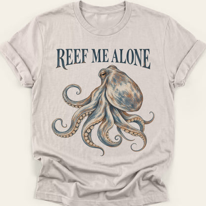 REEF ME ALONE OCTOPUS — SOFTSTYLE TEE