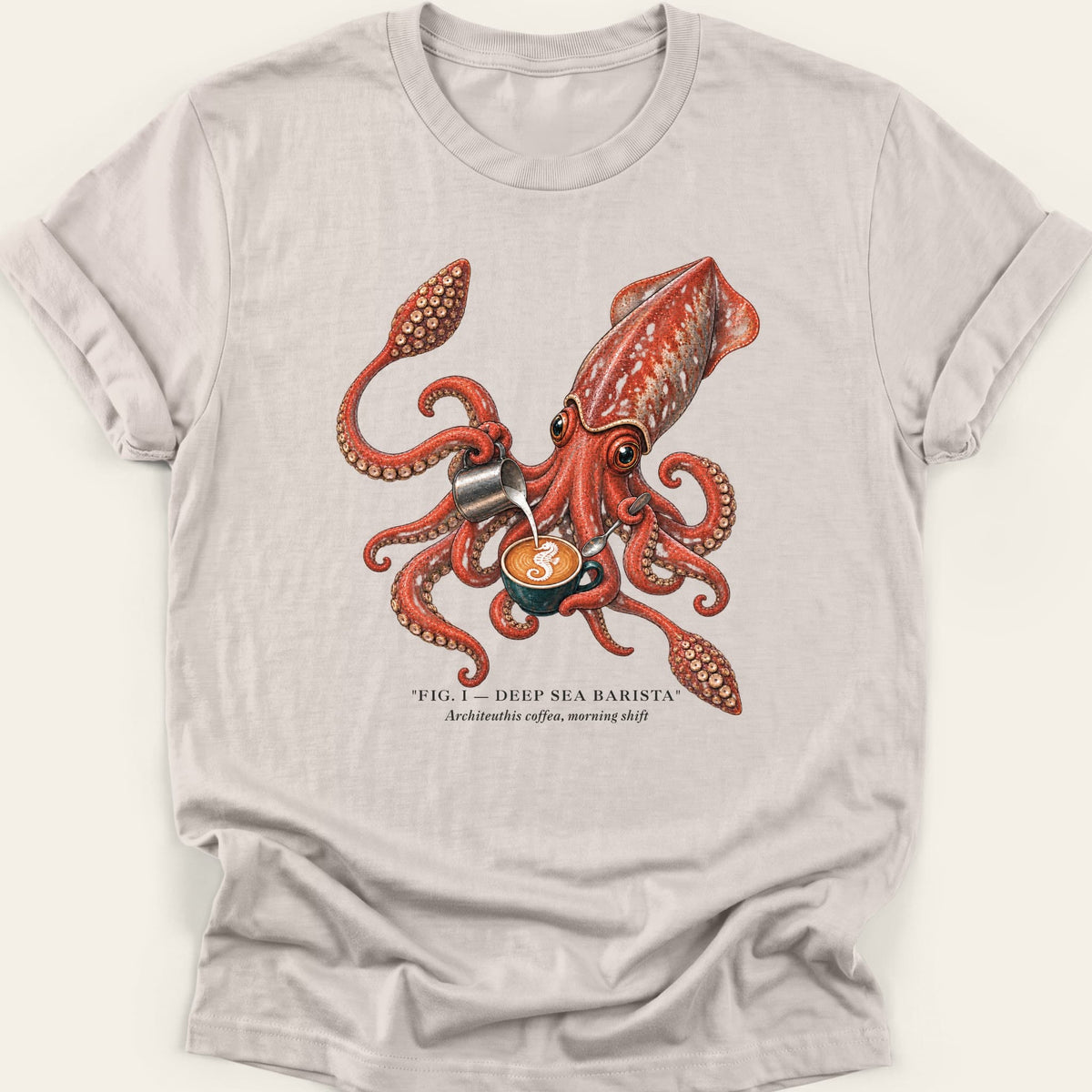 DEEP SEA BARISTA — SOFTSTYLE TEE