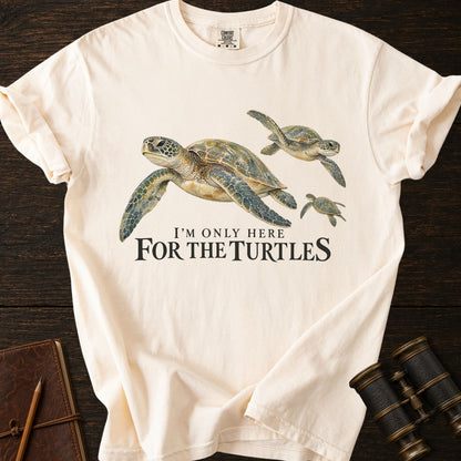 HERE FOR THE TURTLES