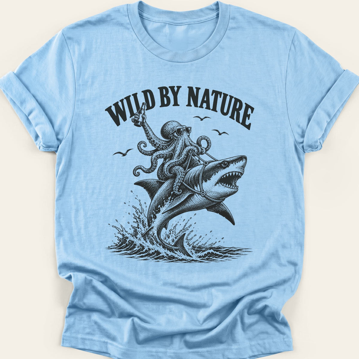 WILD BY NATURE — SOFTSTYLE TEE