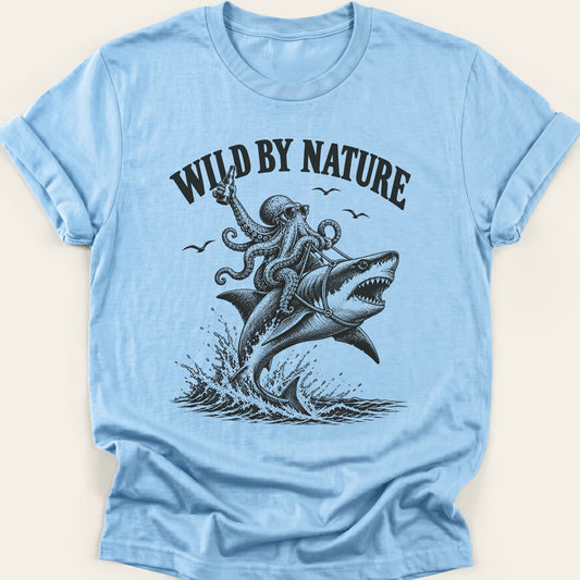 WILD BY NATURE — SOFTSTYLE TEE
