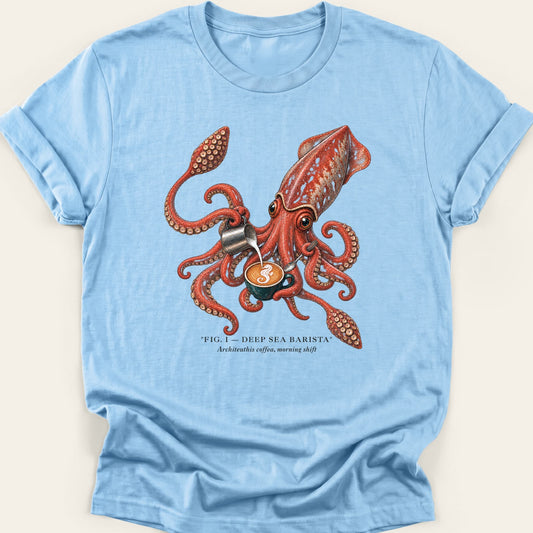 DEEP SEA BARISTA — SOFTSTYLE TEE