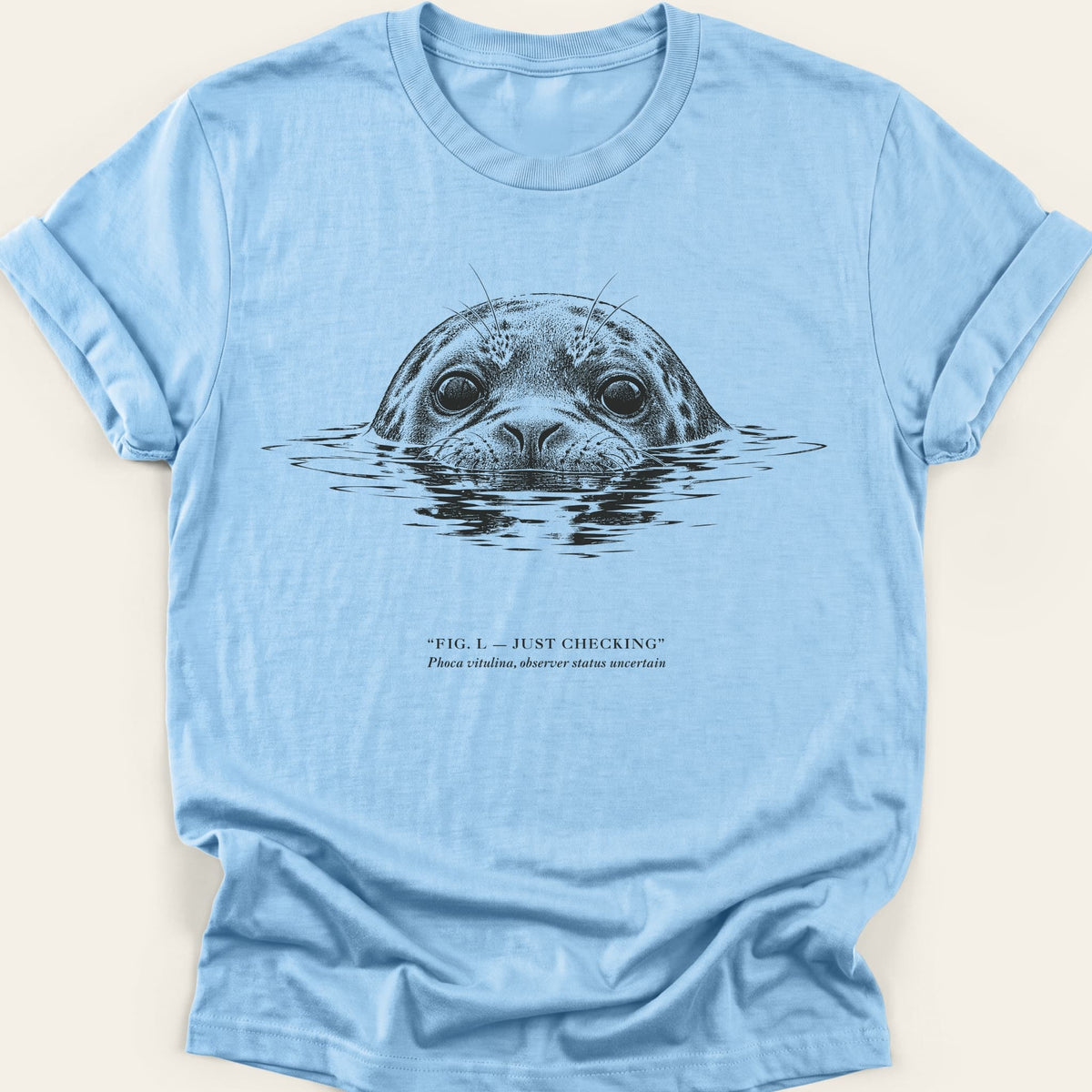JUST CHECKING — SOFTSTYLE TEE