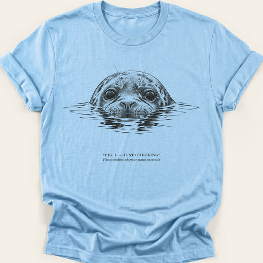 JUST CHECKING — SOFTSTYLE TEE