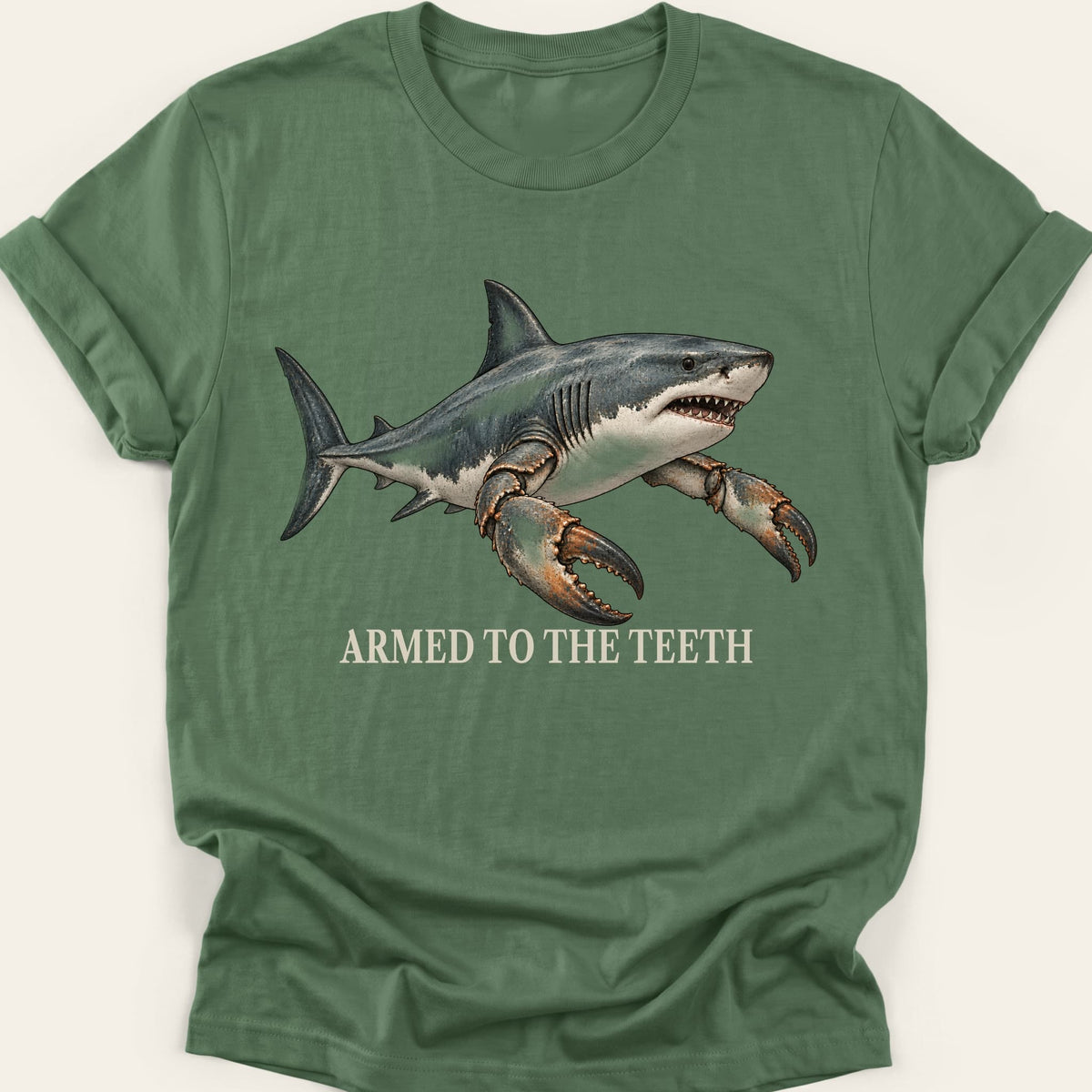 ARMED TO THE TEETH — SOFTSTYLE TEE