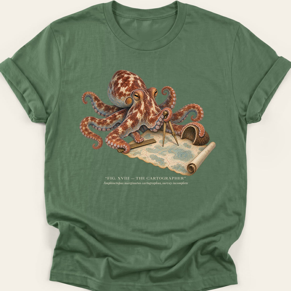 THE CARTOGRAPHER — SOFTSTYLE TEE