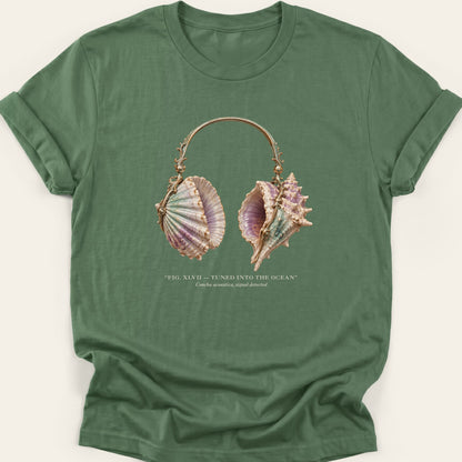 TUNED INTO THE OCEAN — SOFTSTYLE TEE