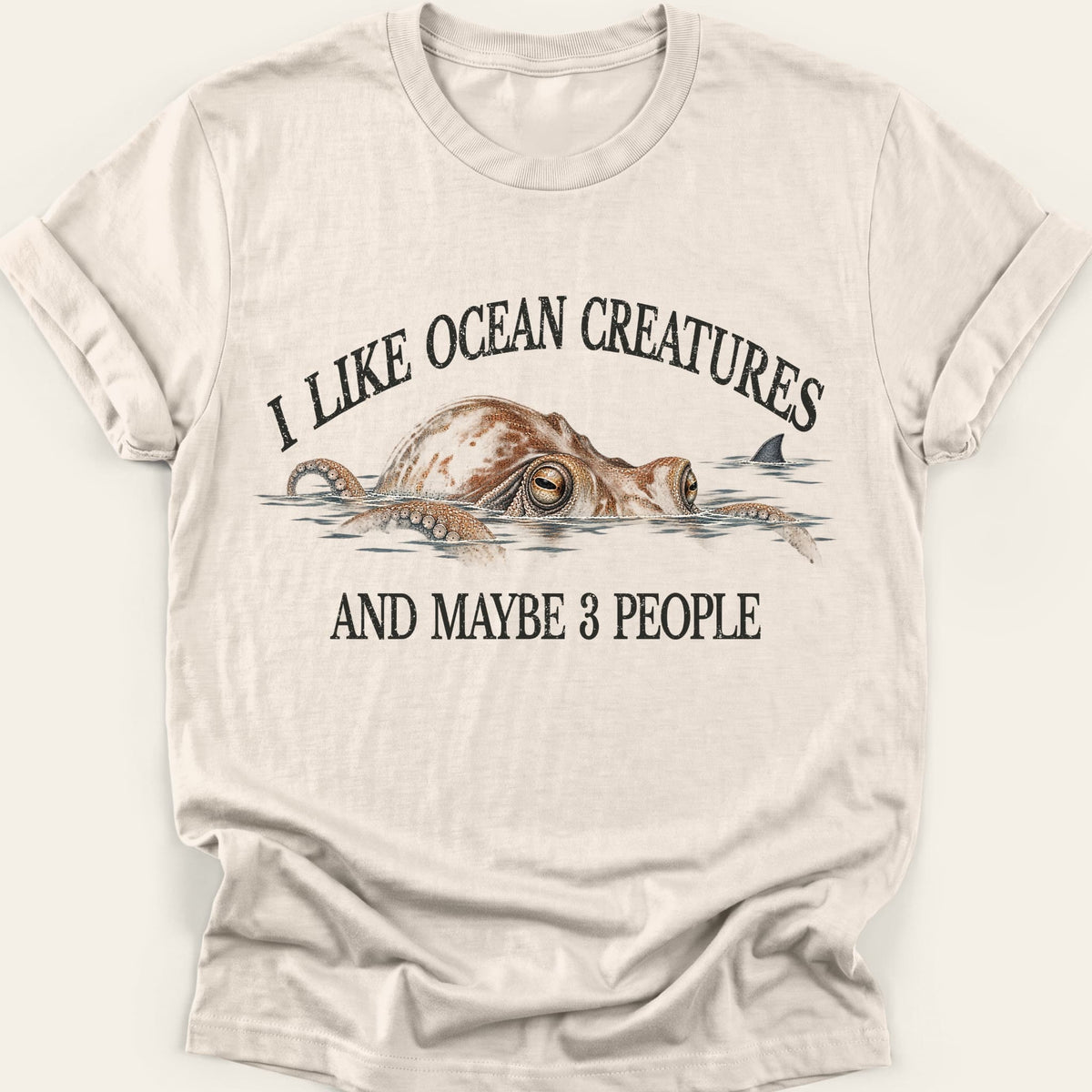 MAYBE 3 PEOPLE — SOFTSTYLE TEE