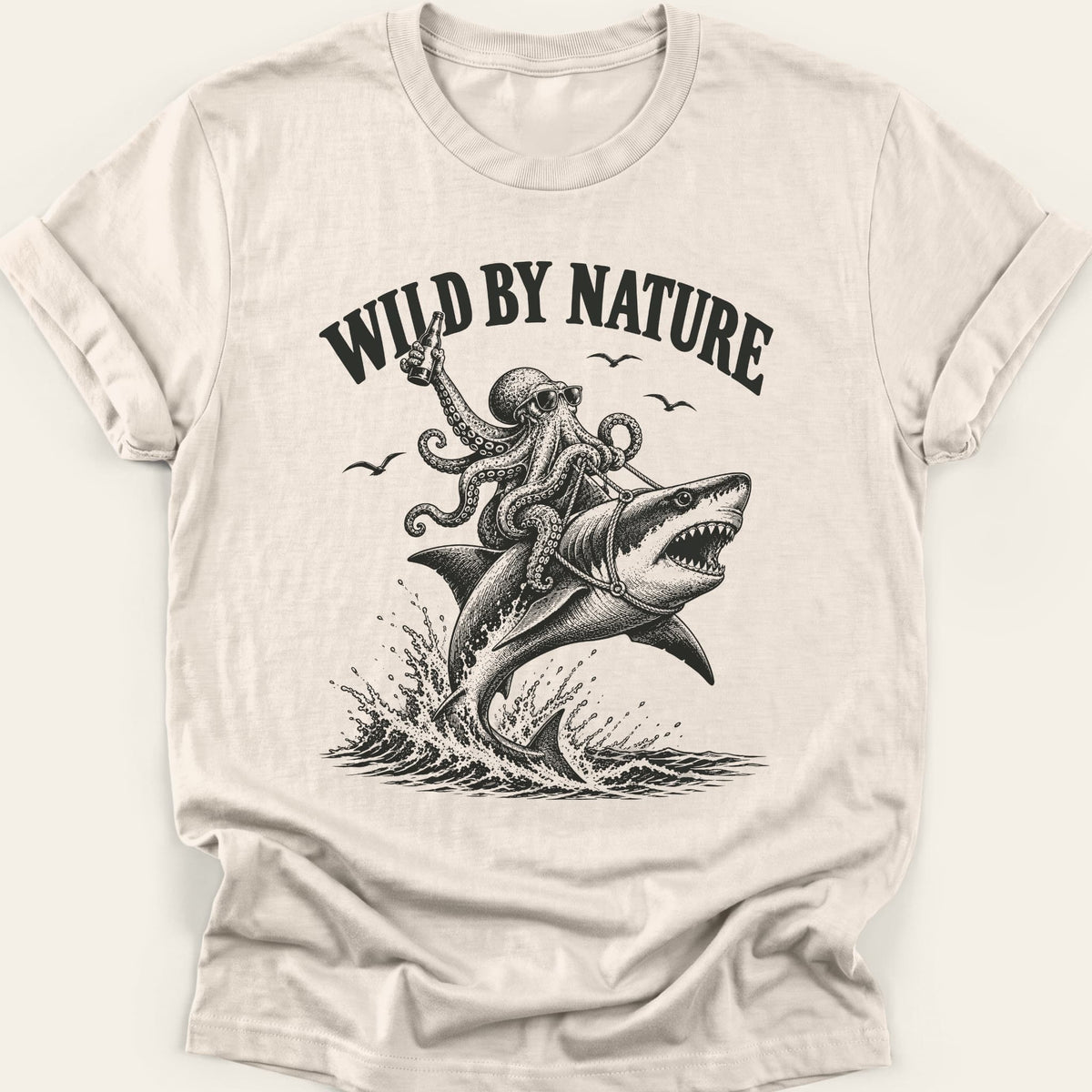WILD BY NATURE — SOFTSTYLE TEE