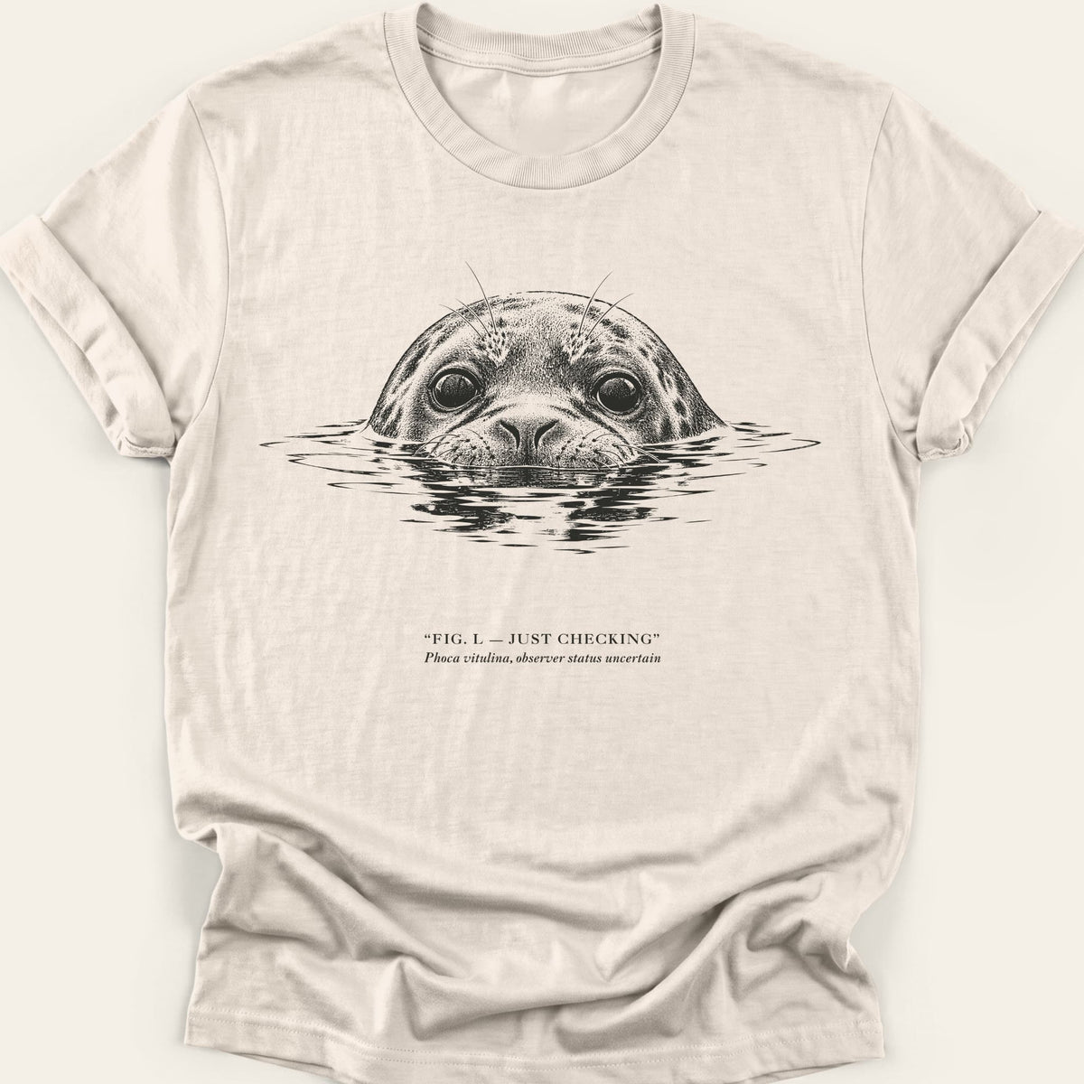JUST CHECKING — SOFTSTYLE TEE
