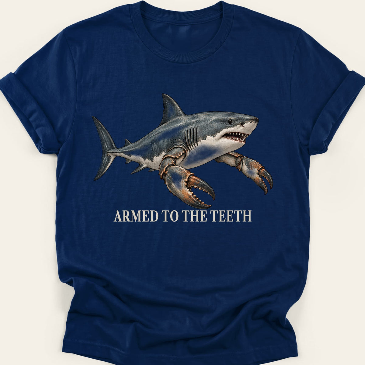 ARMED TO THE TEETH — SOFTSTYLE TEE