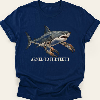 ARMED TO THE TEETH — SOFTSTYLE TEE