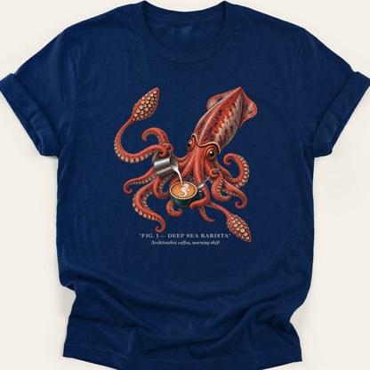 DEEP SEA BARISTA — SOFTSTYLE TEE