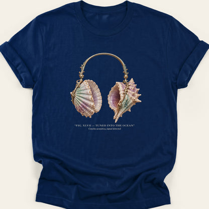 TUNED INTO THE OCEAN — SOFTSTYLE TEE