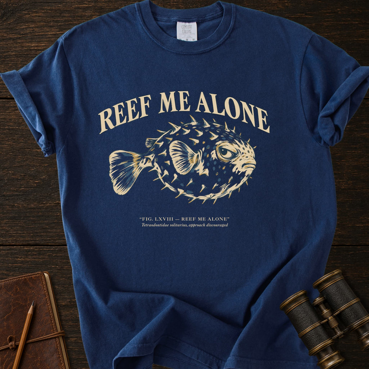 REEF ME ALONE PUFFERFISH