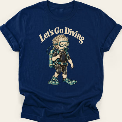 LET’S GO DIVING — SOFTSTYLE TEE