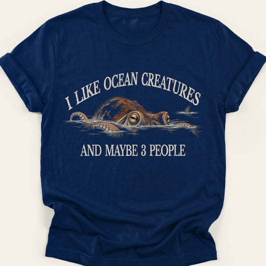 MAYBE 3 PEOPLE — SOFTSTYLE TEE