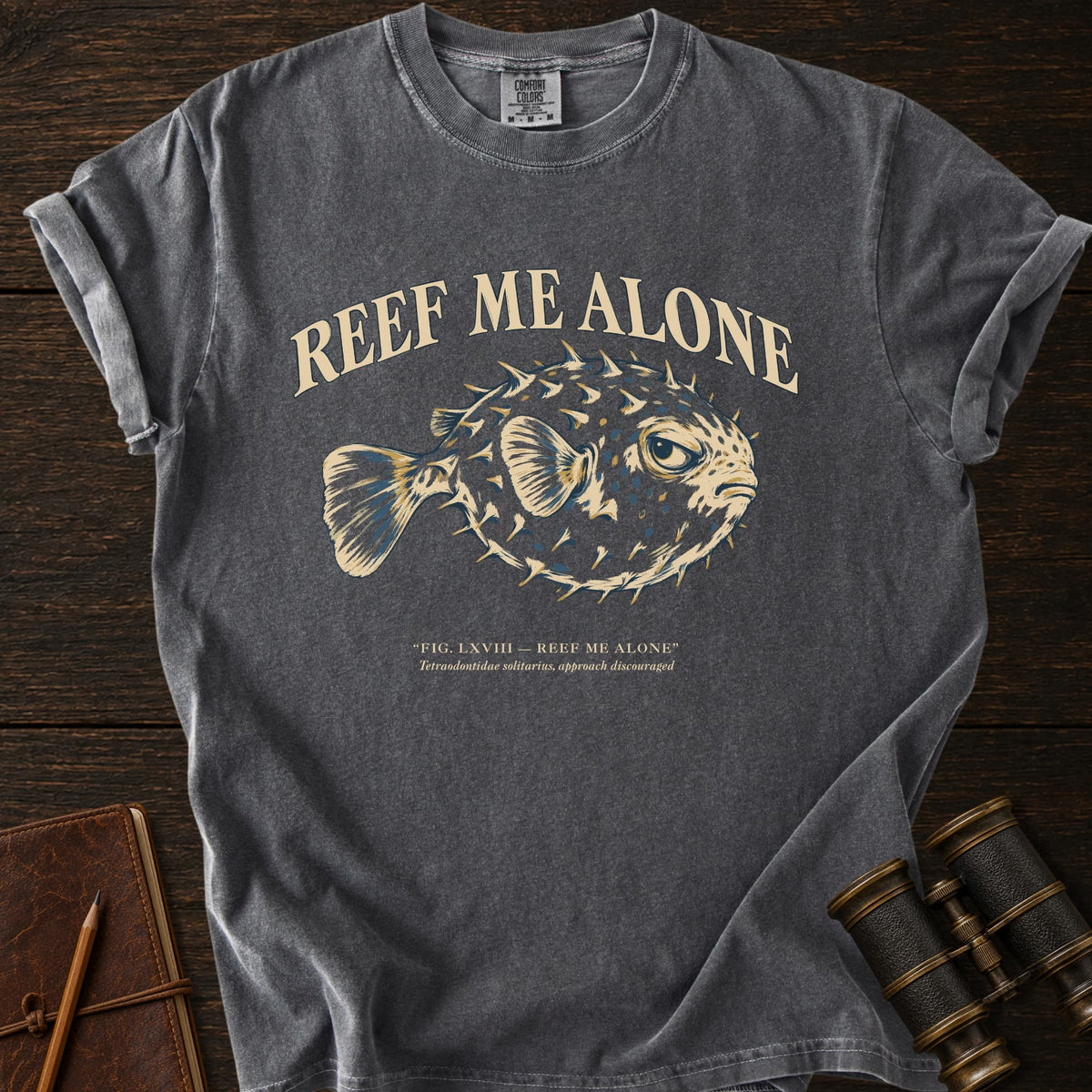REEF ME ALONE PUFFERFISH