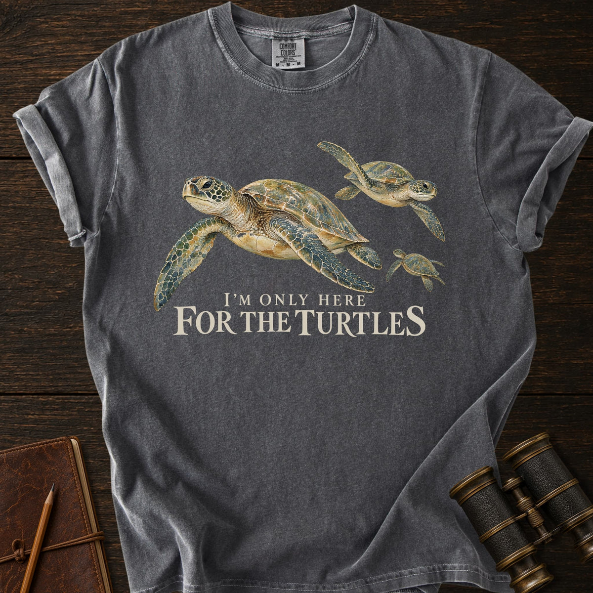 HERE FOR THE TURTLES